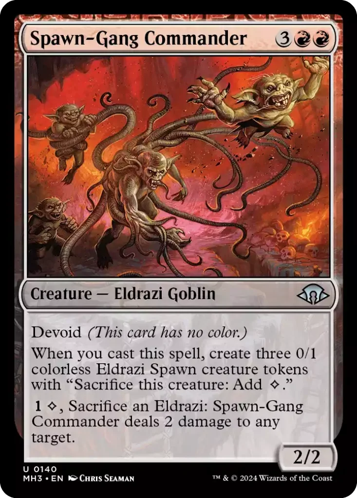 Spawn-Gang Commander MH3 Spoilers