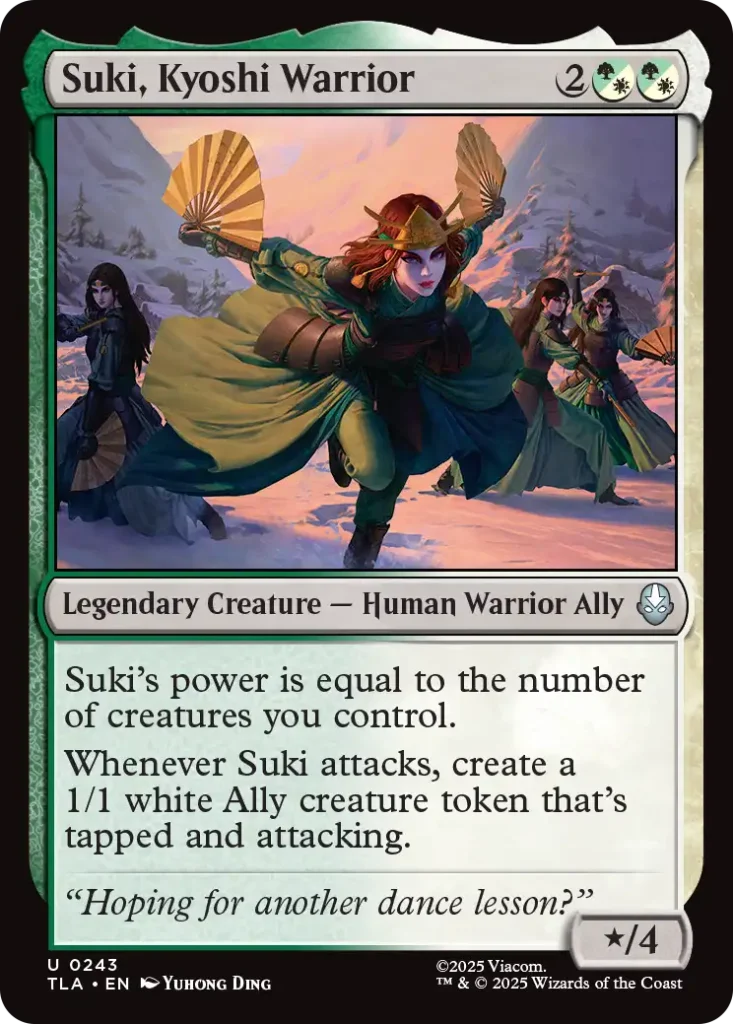 Suki, Kyoshi Warrior
