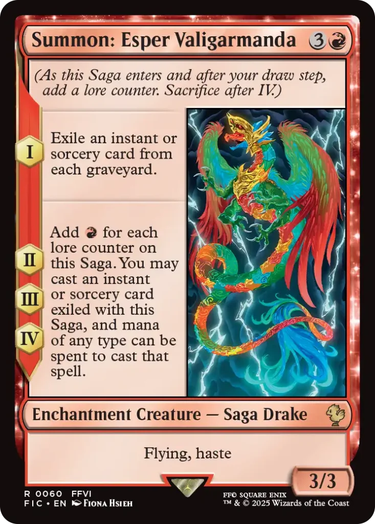 Summon Esper Valigarmanda Revival Trance Spoilers