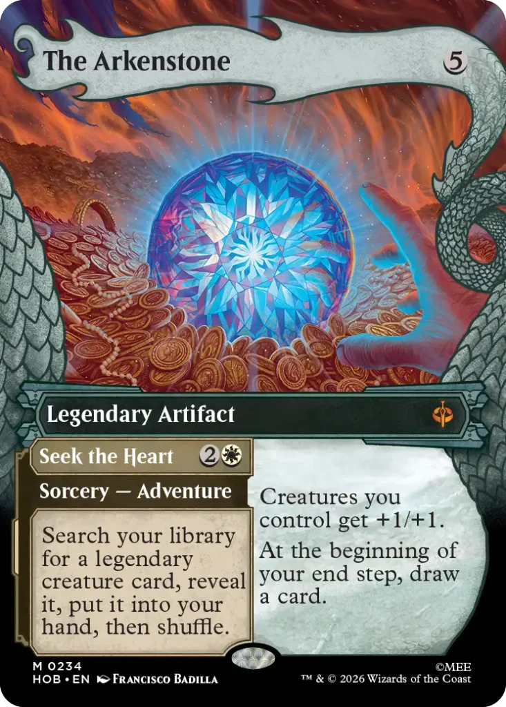 The Arkenstone Dragon Hoard Frame Spoilers