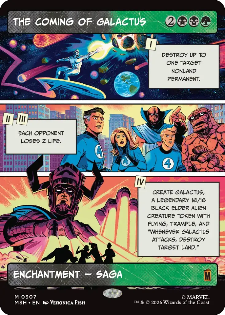 The Coming of Galactus Panel Version