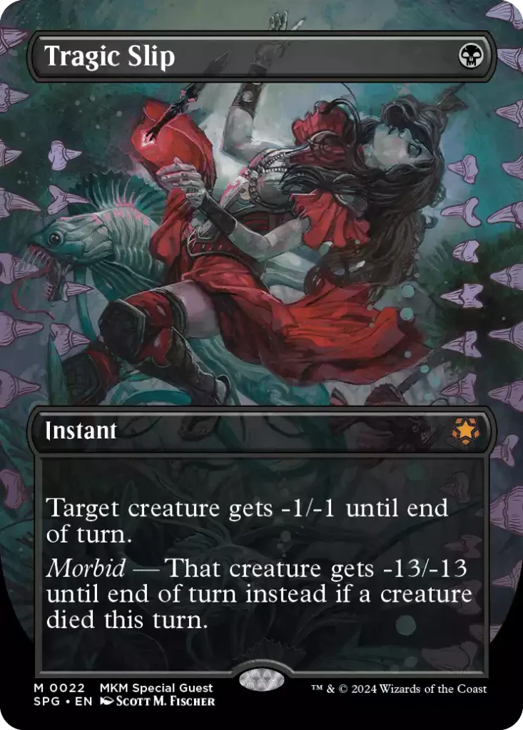 Tragic Slip Alt Art
