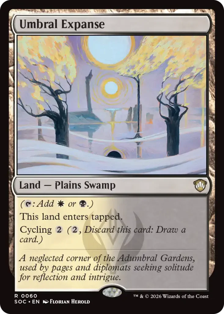 Umbral Expanse Silverquill Influence Precon Review Decklist