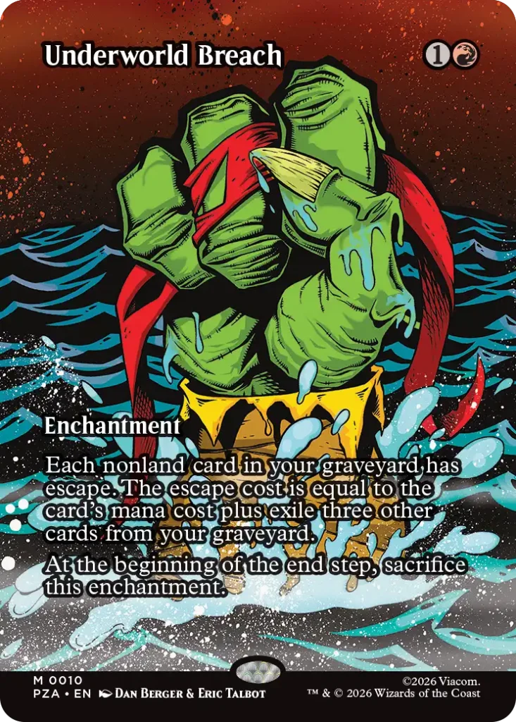 Underworld Breach TMNT Source Material Cards