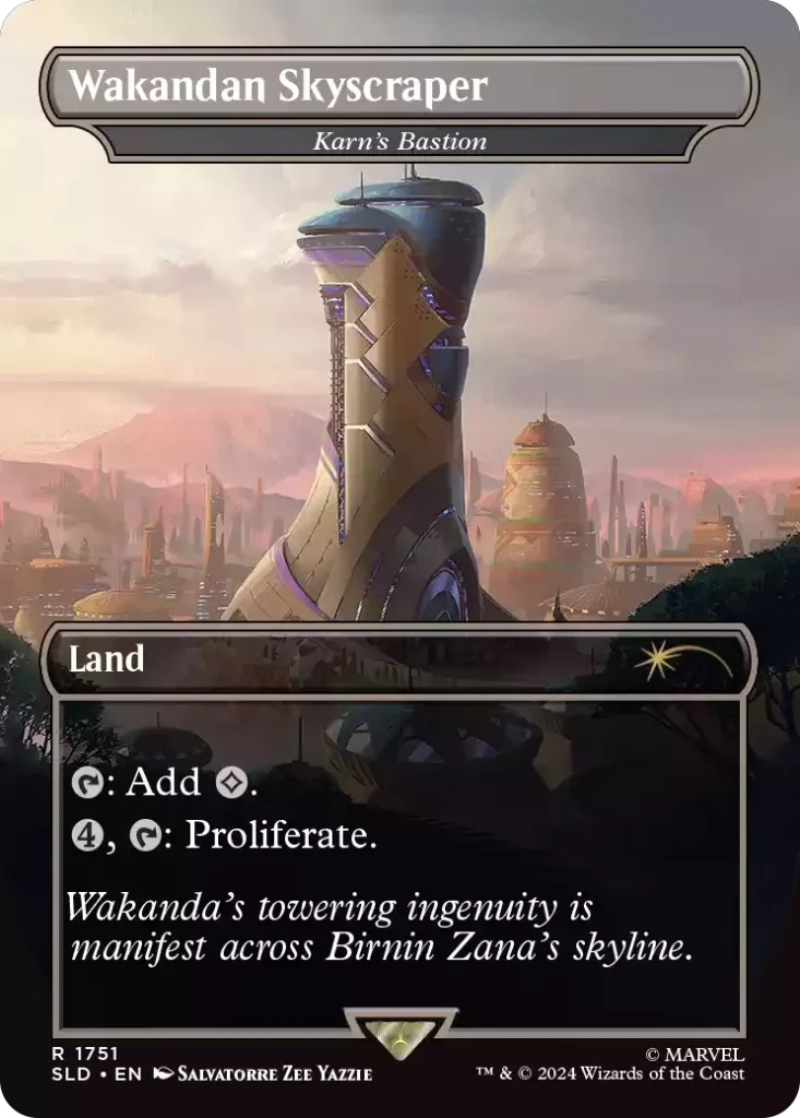 Wakandan Skyscraper Black Panther Secret Lair