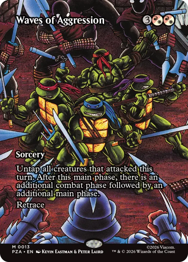 Waves of Aggression TMNT Source Material Cards